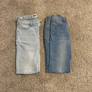 Bundle Girls Old Navy size 12 ballerina jeans